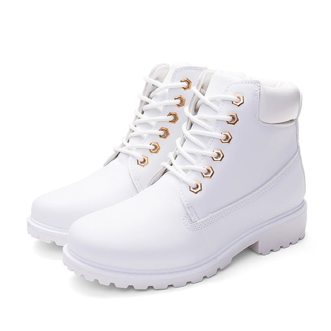 Couple Casual Big Head Warm Shoes Martin Boots, 38, 39, 40, 41