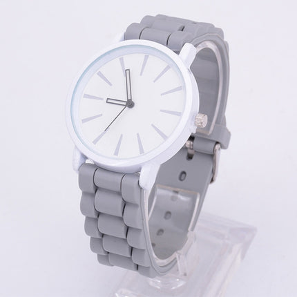 Classic Silicone Watch Ultra-thin Jelly Quartz Watch