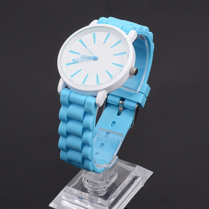 Classic Silicone Watch Ultra-thin Jelly Quartz Watch
