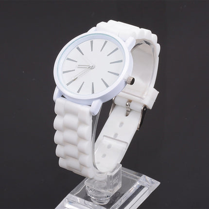 Classic Silicone Watch Ultra-thin Jelly Quartz Watch