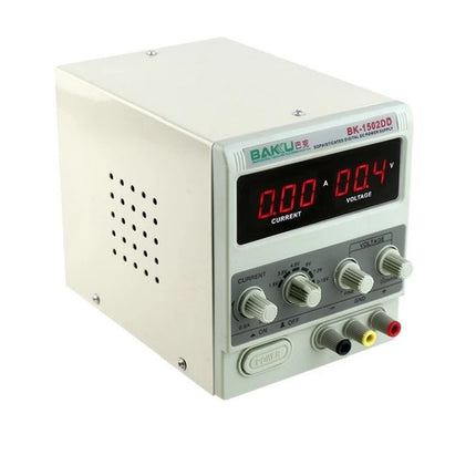 BAKU BK-1502DD DC Regulated Power Supply DC Ammeter Laptop Mobile Phone Repair Digital Display, 220V EU Plug, 110V US Plug