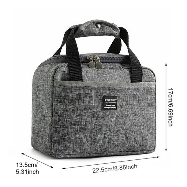 Thickened Handheld Lunch Bag Insulated Bento Bags Kids Lunch Kits