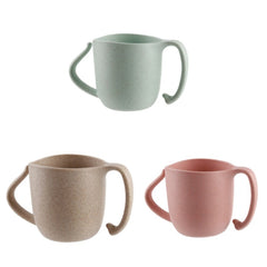 Children Wheat Fiber Drinking Cup Anti-Scalding Milk Cup