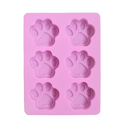 3 PCS Paw Soap Ice Cream Chocolate Cake Silicone Mold, Soap Shape