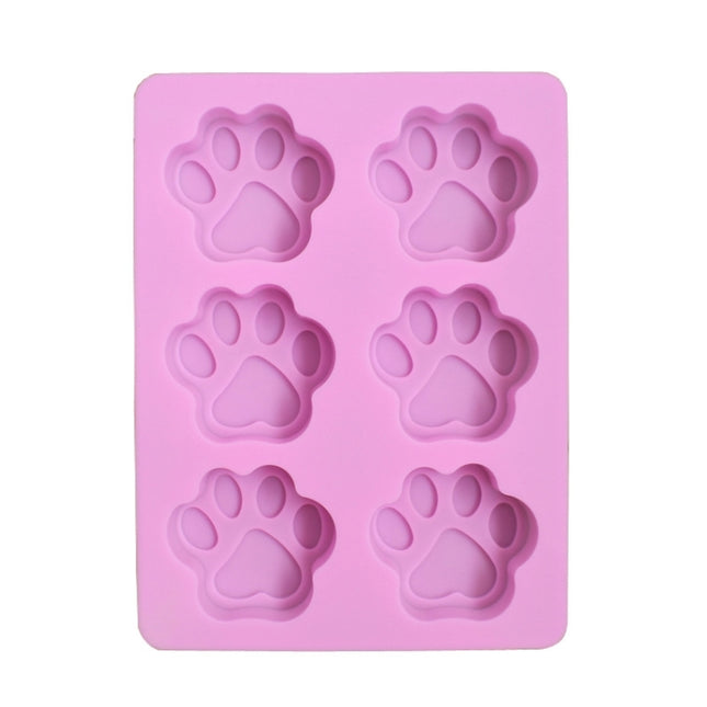 3 PCS Paw Soap Ice Cream Chocolate Cake Silicone Mold, Soap Shape
