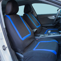 Universal Car Seat Cover Polyester Fabric Automobile Seat Covers Car Seat Cover Vehicle Seat Protector Interior Accessories, 4pcs Set Black, 4pcs Set Red, 4pcs Set Beige, 4pcs Set Gray, 4pcs Set Blue, 4pcs Set Pink, 9pcs Set Black, 9pcs Set Red��������...