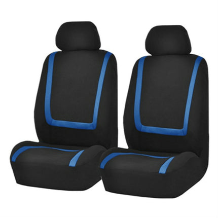 Universal Car Seat Cover Polyester Fabric Automobile Seat Covers Car Seat Cover Vehicle Seat Protector Interior Accessories, 4pcs Set Black, 4pcs Set Red, 4pcs Set Beige, 4pcs Set Gray, 4pcs Set Blue, 4pcs Set Pink, 9pcs Set Black, 9pcs Set Red��������...