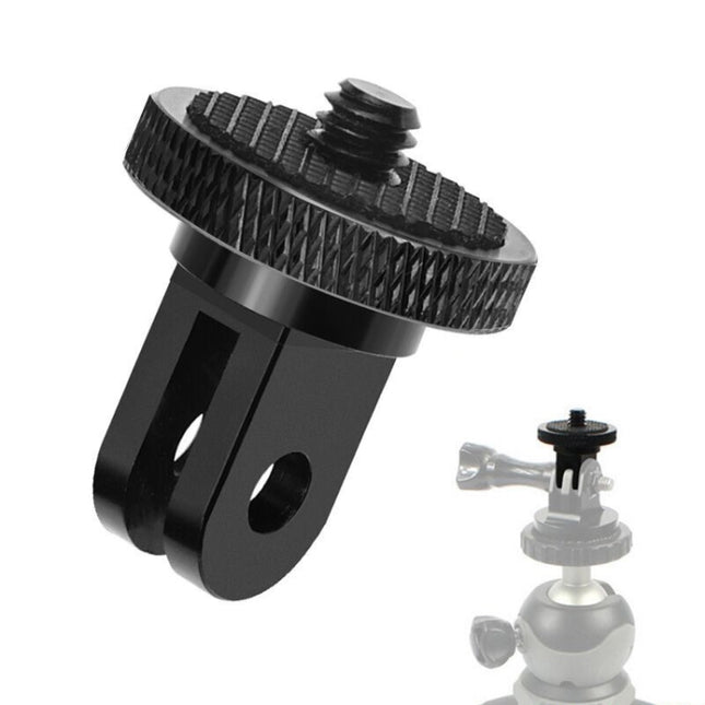Sports Camera Accessories For GoPro HERO11 Black / HERO9 Black / DJI Osmo Action 3, Center Vertical Bend Arm, Arc Extension Rod, Centered Universal Bend Arm, 1/4 Transfer Head