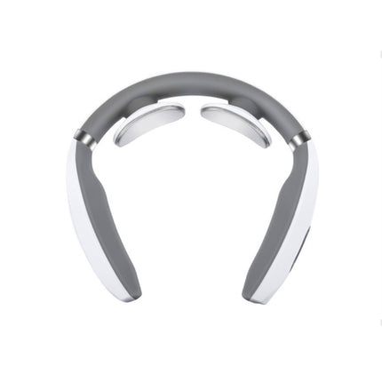 Cervical Vertebra Massager Charging Intelligent Pulse Physiotherapy Instrument Electromagnetic Vibration Neck Protector, White, Black, Red