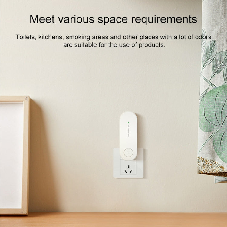 Mini Anion Air Purifier Smoke PM2.5 Remove Toilet Kitchen Air Purifier, US Plug, EU Plug