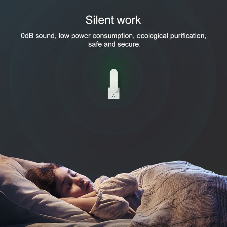 Mini Anion Air Purifier Smoke PM2.5 Remove Toilet Kitchen Air Purifier, US Plug, EU Plug