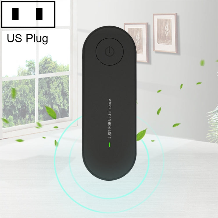 Mini Anion Air Purifier Smoke PM2.5 Remove Toilet Kitchen Air Purifier, US Plug, EU Plug