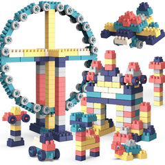 Children Creative Assembling Large Particles of Building Blocks DIY Educational Toys, Random Color Delivery