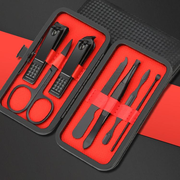 Manicure Nail Clippers Pedicure Set Portable Travel Hygiene Kit Stainless Steel Cutter Tool Set