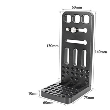 BENXIN L130A Universal Vertical Clapper Is Suitable For SLR Stabilizer Quick-install Plate Tripod Hydraulic Head Vertical Clapper, BEXIN L130A