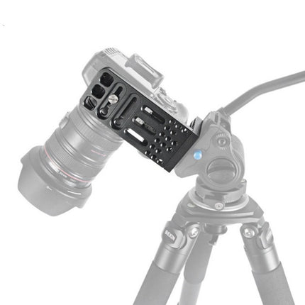BENXIN L130A Universal Vertical Clapper Is Suitable For SLR Stabilizer Quick-install Plate Tripod Hydraulic Head Vertical Clapper, BEXIN L130A