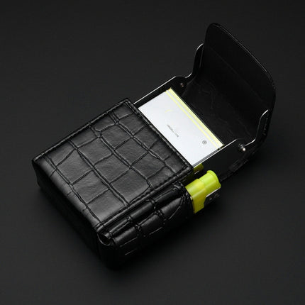 PU Leather Cigarette Case Lighter Case Business Card Case