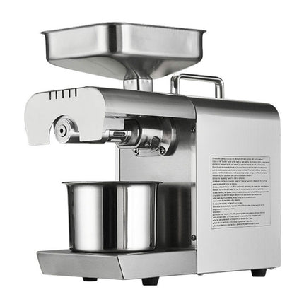 Seed Oil Press Extrator Stainless Steel Commercial Home Automatic Peanut Coconut Sesame Oil Press Machine, Oil Press Extrator