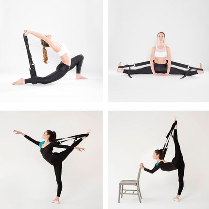 Leg Splits Trainer Elastic Stretch Band Dance Practice Tension Band