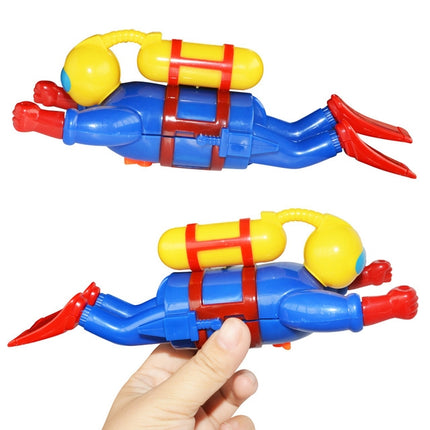 Simulation Diver Clockwork Toy Children Swimming Bath Toy, Clockwork Toy