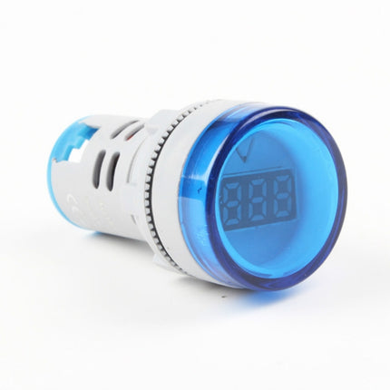 AD16-22DSV  Mini Digital Display 60-500V General Indicator AC Voltmeter, Open Hole: 22mm, 60-500V White, 60-500V Red, 60-500V Green, 60-500V Yellow, 60-500V Blue