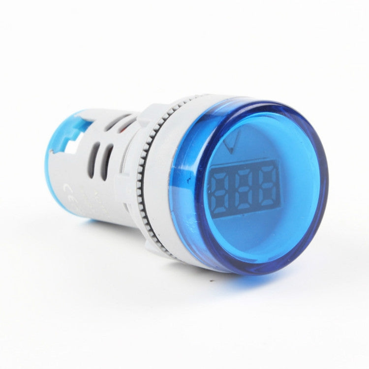 AD16-22DSV  Mini Digital Display 60-500V General Indicator AC Voltmeter, Open Hole: 22mm, 60-500V Red, 60-500V Green, 60-500V Yellow, 60-500V Blue, 60-500V White