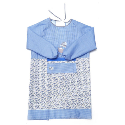 Kitchen Anti-fouling Oil-proof Adult Gowns Home Apron, with Long Sleeve