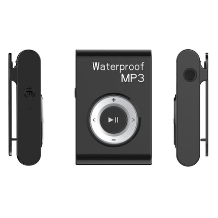 IPX8 Waterproof Swimming Diving Sports MP3 Music Player with Clip & Earphone, Support FM