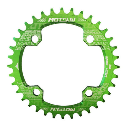 MOTSUV Round Narrow Wide Chainring MTB  Bicycle 104BCD Tooth Plate Parts