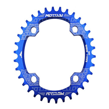 MOTSUV Round Narrow Wide Chainring MTB  Bicycle 104BCD Tooth Plate Parts