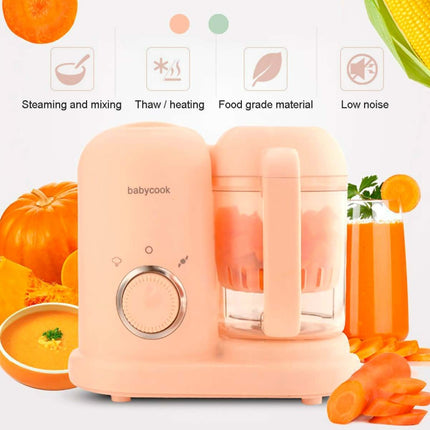 Multifunction Baby Food Cooking Maker Steamer Mixing Grinder Food Supplementary Machine EU Plug