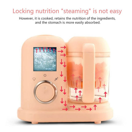 Multifunction Baby Food Cooking Maker Steamer Mixing Grinder Food Supplementary Machine EU Plug