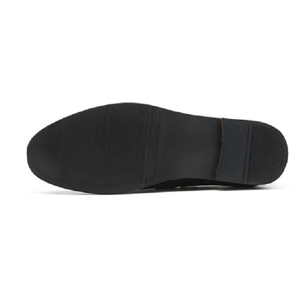 Men Leather Shoes Suede Tassels Slip-on Peas Shoes, 43, 37, 38, 39, 40, 41, 42, 44, 45, 46, 47, 48