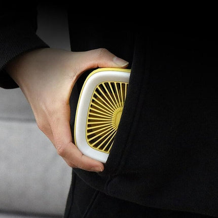 USB Rechargeable Desktop Fan Multifunctional Handheld Pocket Fan