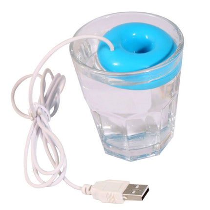 Donut Shape Mini USB Air Humidifier Aroma Diffuser Purifier, Donut Shape White, Donut Shape Blue, Donut Shape Pink