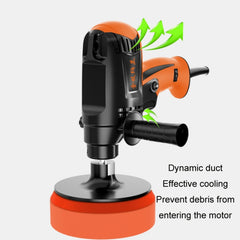 Car Beauty Sealing Glaze Polishing Machine Tile Repair Waxing Machine With Sponge Set