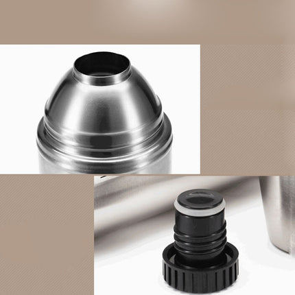 Outdoor Travel Household Stainless Steel Vacuum Insulation Pot, 1L