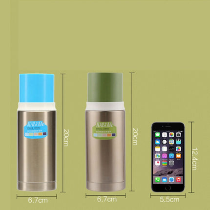 Portable Car Student Child Business Tea Insulation Cold Stainless Steel Vacuum Flask, 300-400ml