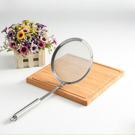 Stainless Steel Fruit Juice Soy Milk Oil Case Hot Pot Flour Dregs Filter Grease Leak, 10cm, 12cm, 16cm