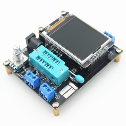 GM328 Transistor Tester Frequency Tester, Black English