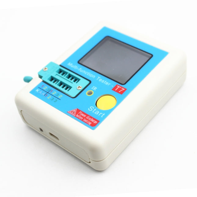CR-T7 3.5 inch Colorful Display Multi-functional TFT Backlight Transistor Tester for Diode Triode Capacitor Resistor, LCR-T7