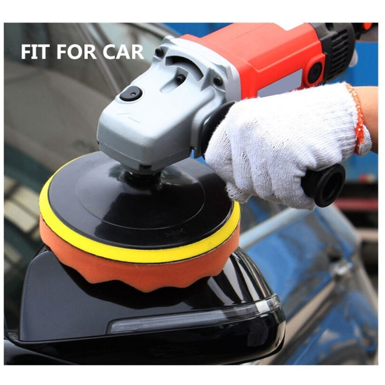 7 in 1 Buffing Pad Set Thread Auto Car Polishing Pad Kit for Car Polisher, 3 inch, 4 inch, 5 inch, 6 inch, 7 inch
