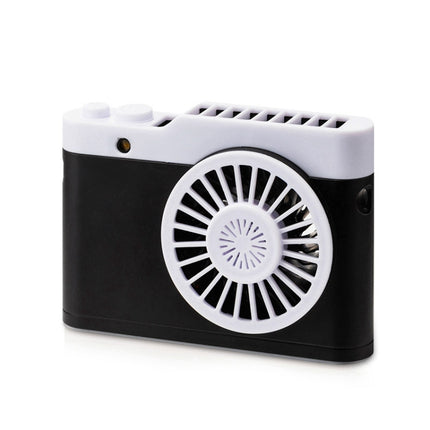 Portable Mini Usb Charging Camera Fan Hanging Neck Small Fan