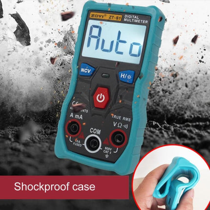 ZOYI ZT-S1 Intelligent Digital Multimeter Automatic Capacitance Ammeter, ZT-S1
