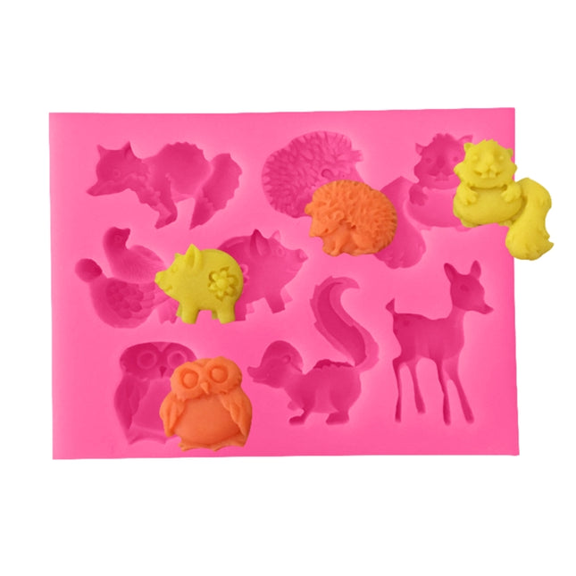 Animals Silicone Mold Cake Decorating Tools Pastry Baking Chocolate Soap Mold, Animals Shape