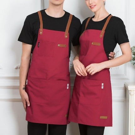 Milk Tea Coffee Fondue Restaurant Canvas Apron