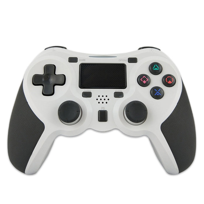Rubberized Wireless Game Controller Bluetooth Handle for PS4 Host