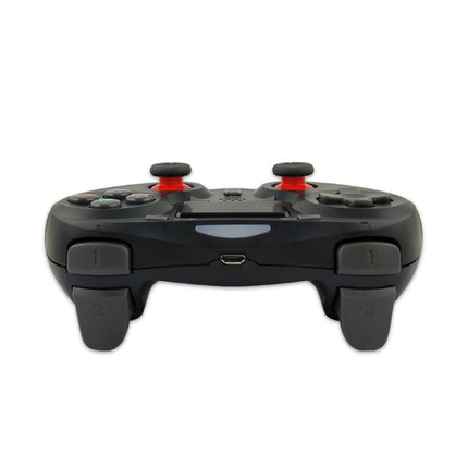 Rubberized Wireless Game Controller Bluetooth Handle for PS4 Host
