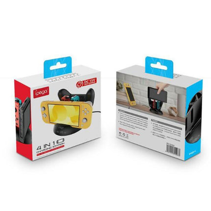 IPEGA PG-SL003 4 in 1 Charging Base Charger for N-Switch/NS Lite Host and Joy-Con/Pro Controller, PG-SL003