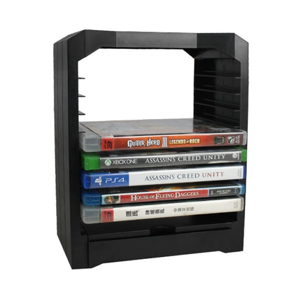 Disc Holder Game Accessories Storage Box for PS4 Accessories / Host Panel / Game Discs, For PS4